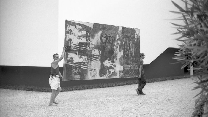Para el aula: Rauschenberg: Express. En movimiento