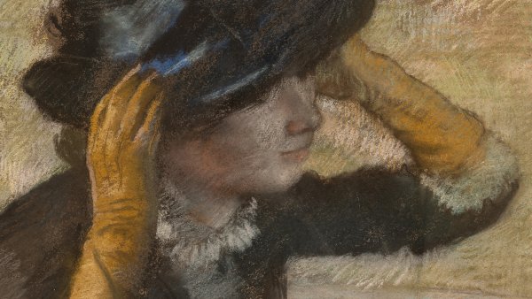 Edgar Degas. En la sombrerería