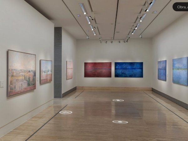 Pasea por las salas de la exposición